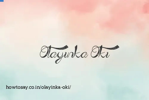 Olayinka Oki