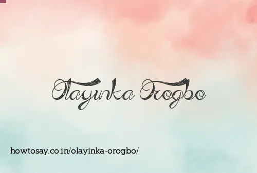 Olayinka Orogbo