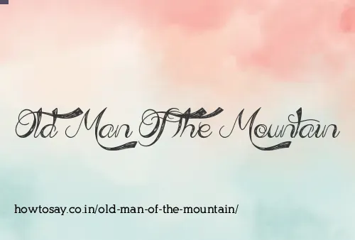 Old Man Of The Mountain