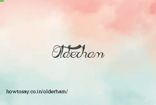 Olderham