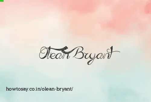 Olean Bryant
