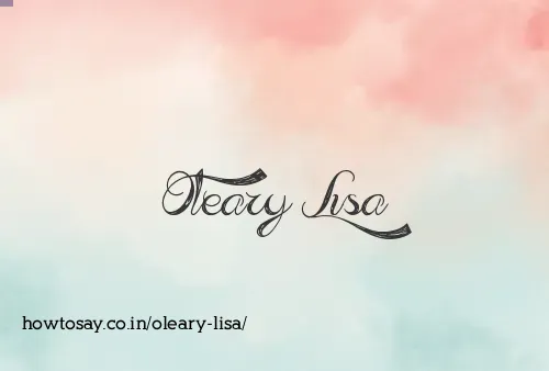 Oleary Lisa