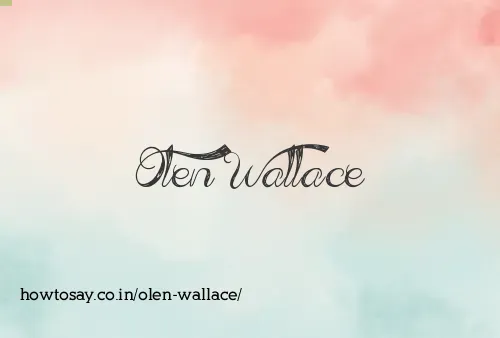 Olen Wallace