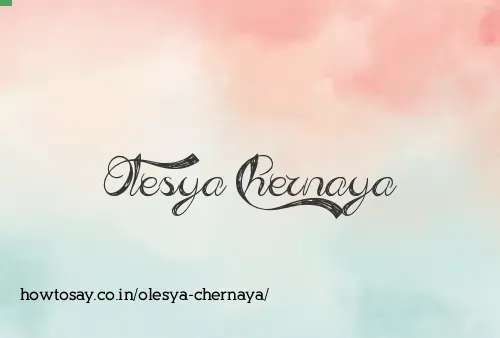 Olesya Chernaya