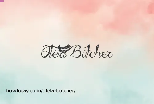 Oleta Butcher