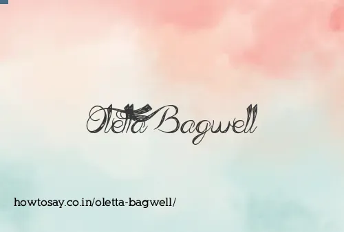 Oletta Bagwell