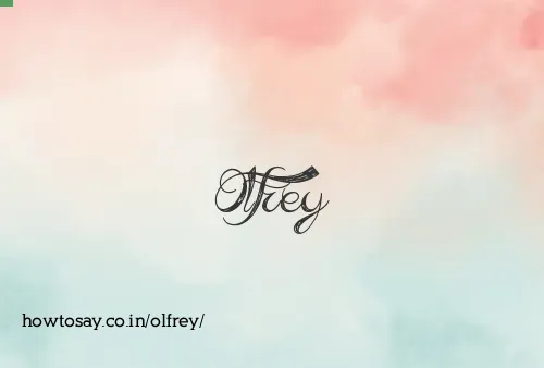 Olfrey