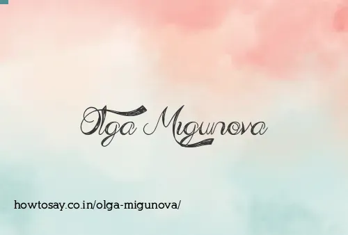 Olga Migunova