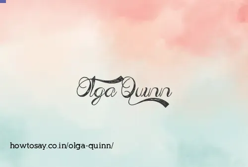 Olga Quinn
