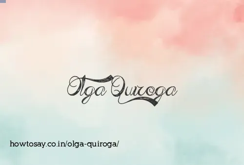 Olga Quiroga