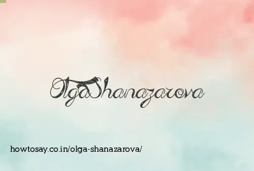 Olga Shanazarova