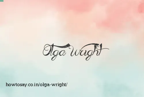 Olga Wright
