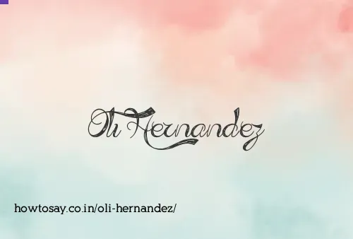 Oli Hernandez