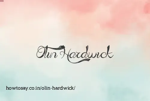 Olin Hardwick