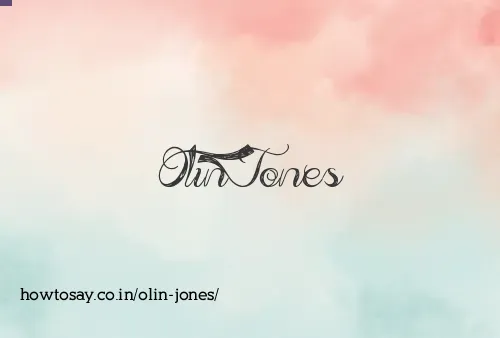 Olin Jones