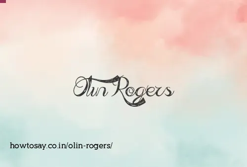 Olin Rogers