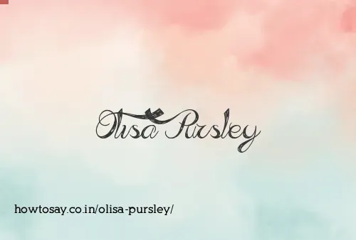 Olisa Pursley