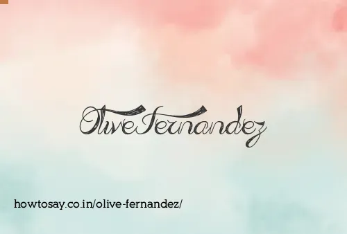 Olive Fernandez