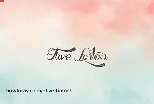 Olive Linton