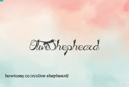 Olive Shepheard
