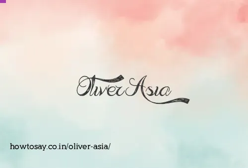 Oliver Asia