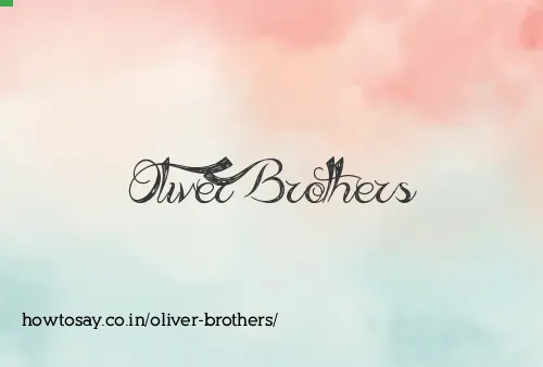 Oliver Brothers