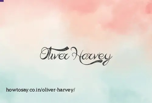 Oliver Harvey
