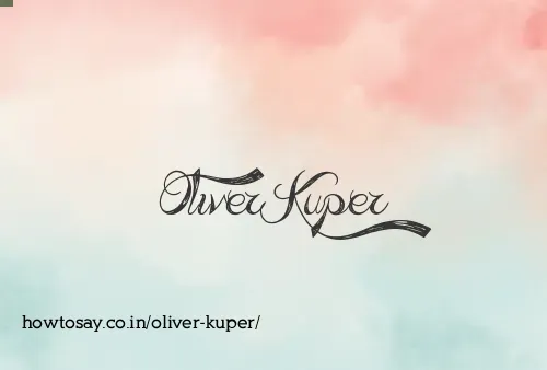 Oliver Kuper