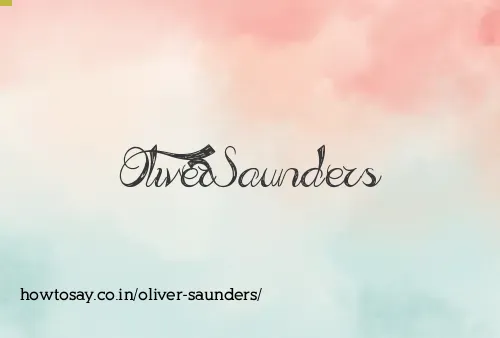 Oliver Saunders