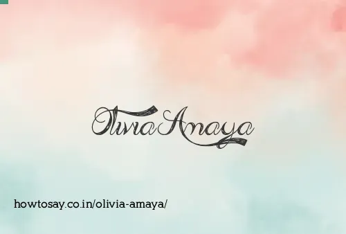 Olivia Amaya