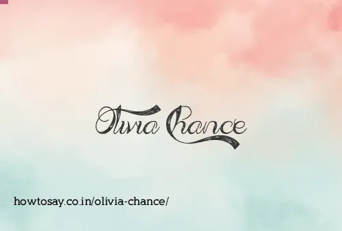 Olivia Chance