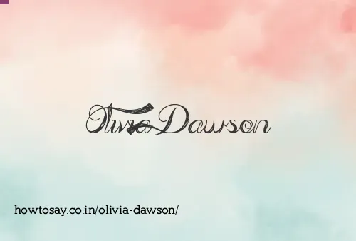 Olivia Dawson