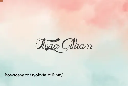 Olivia Gilliam