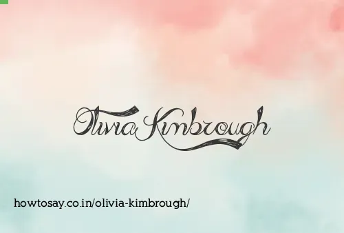 Olivia Kimbrough
