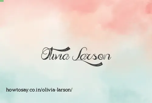 Olivia Larson
