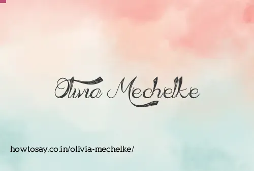 Olivia Mechelke