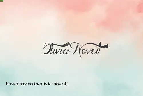 Olivia Novrit