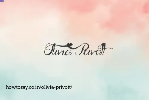 Olivia Privott
