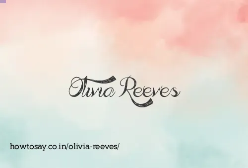 Olivia Reeves