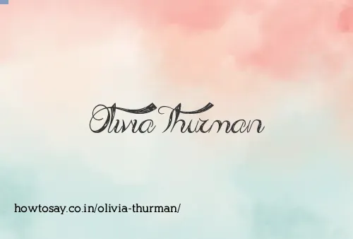 Olivia Thurman