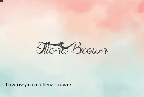 Ollena Brown