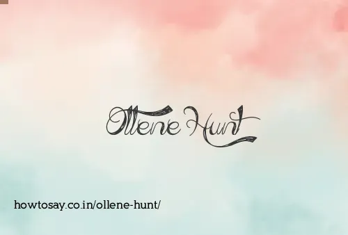 Ollene Hunt