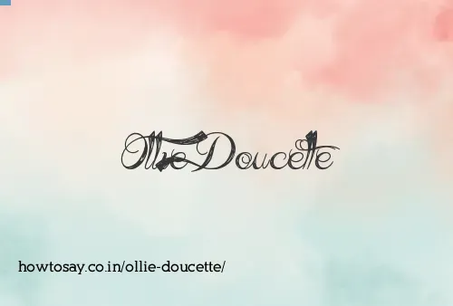 Ollie Doucette