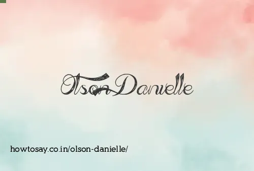 Olson Danielle