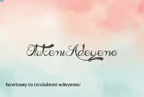 Olukemi Adeyemo