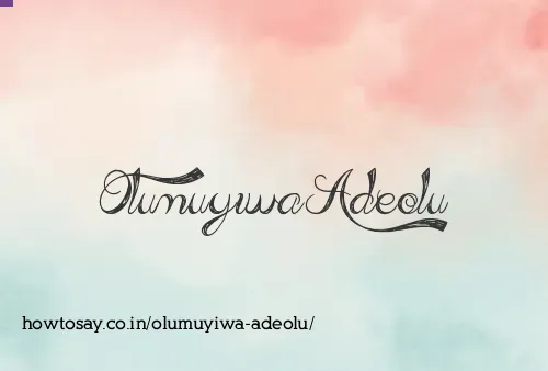Olumuyiwa Adeolu