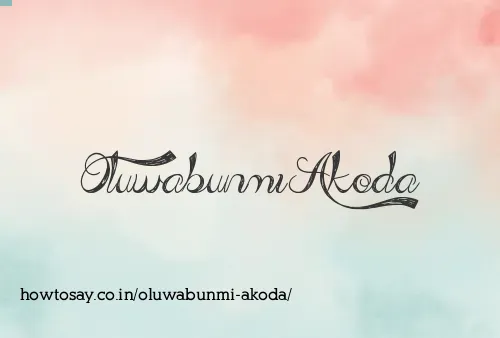 Oluwabunmi Akoda