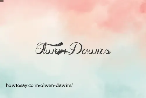 Olwen Dawirs