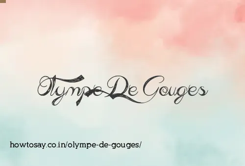 Olympe De Gouges