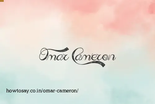 Omar Cameron